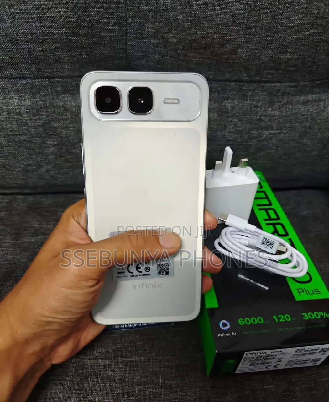 New Infinix Smart 10 Plus 128 GB Silver