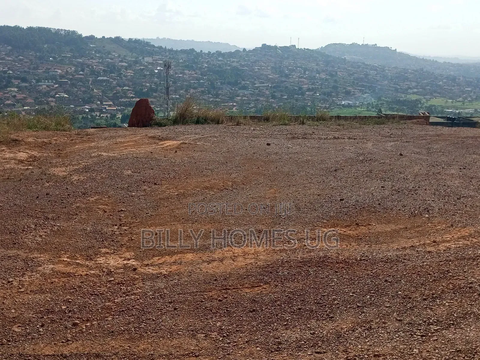 Hilltop View Land for Sale Located in Bunamwaya-Ngobe