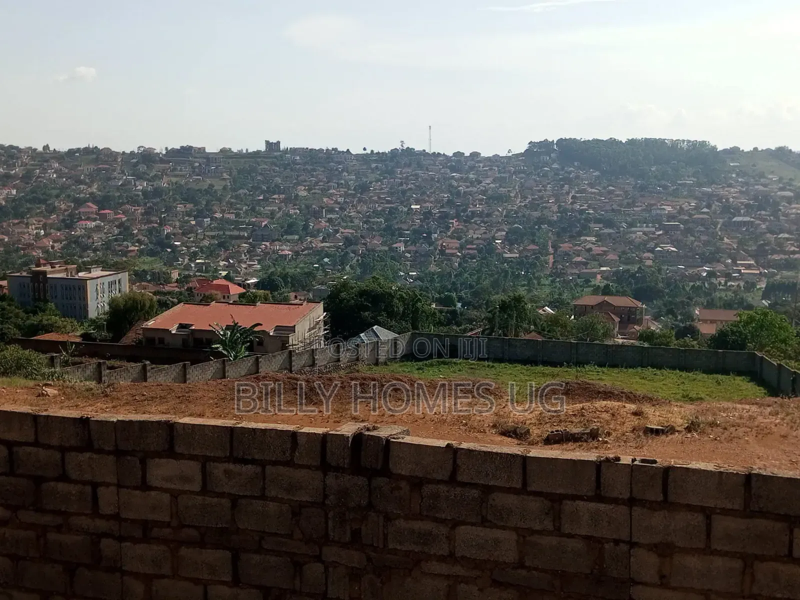 Hilltop View Land for Sale Located in Bunamwaya-Ngobe