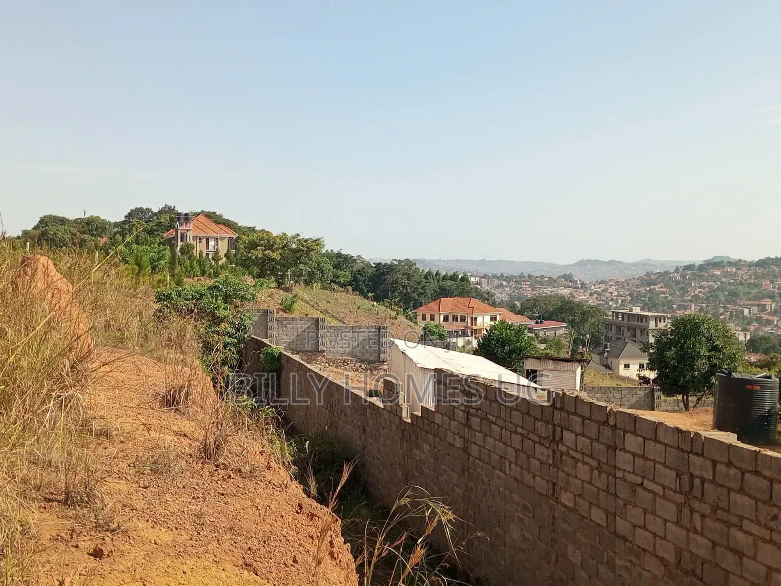 Hilltop View Land for Sale Located in Bunamwaya-Ngobe