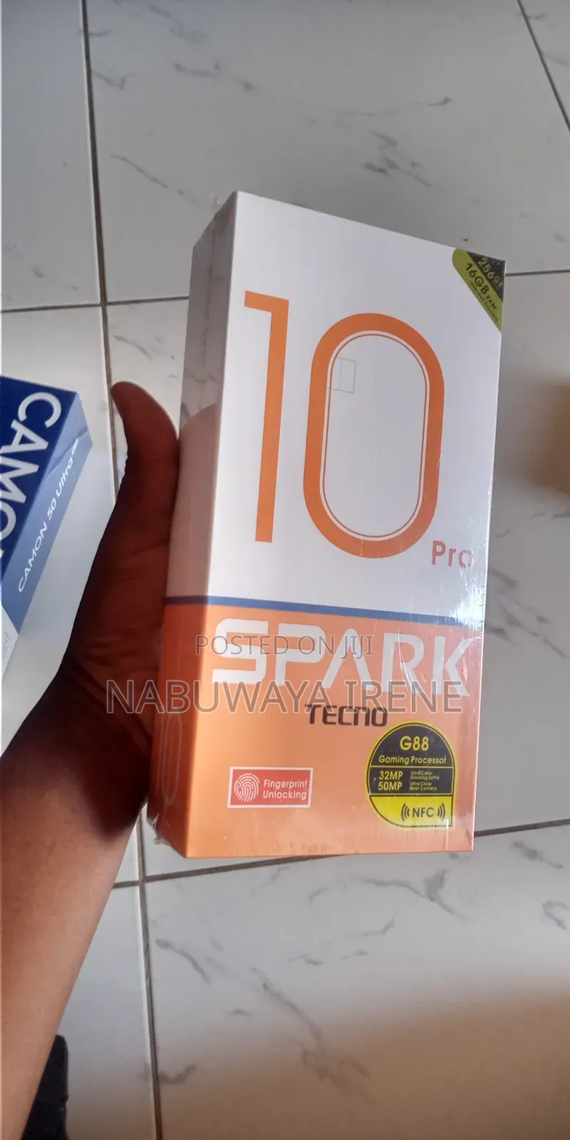 New Tecno Spark 10 Pro 256 GB Blue
