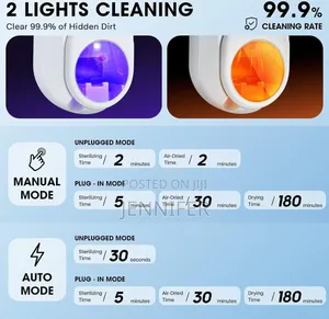 Smart Toothbrush Cleaner Holder