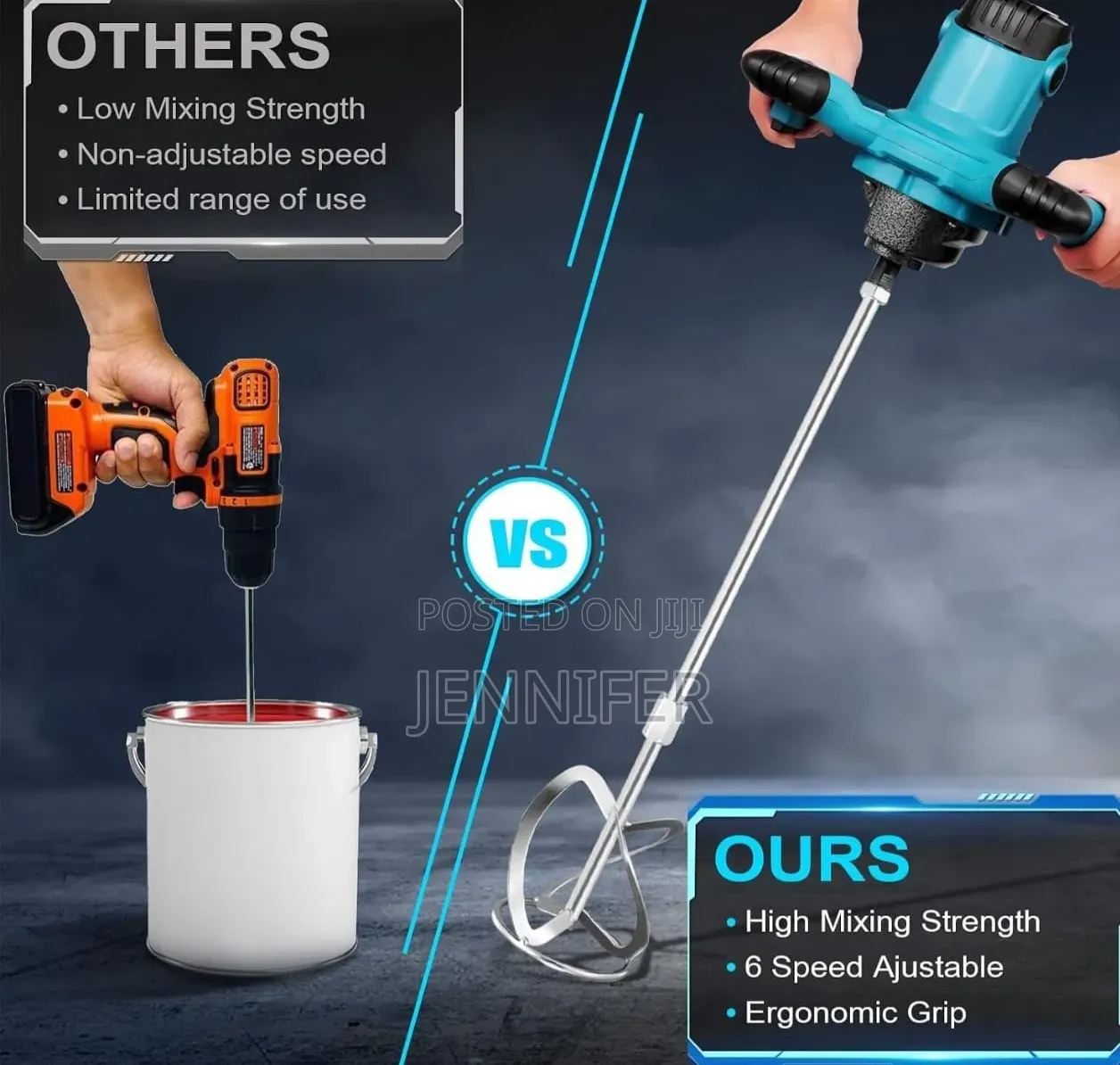 Handheld Electric Paddle Commercial Mixer