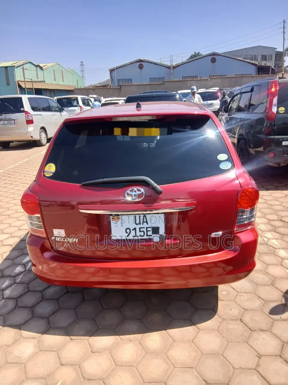 Toyota Corolla Fielder 2012 Red