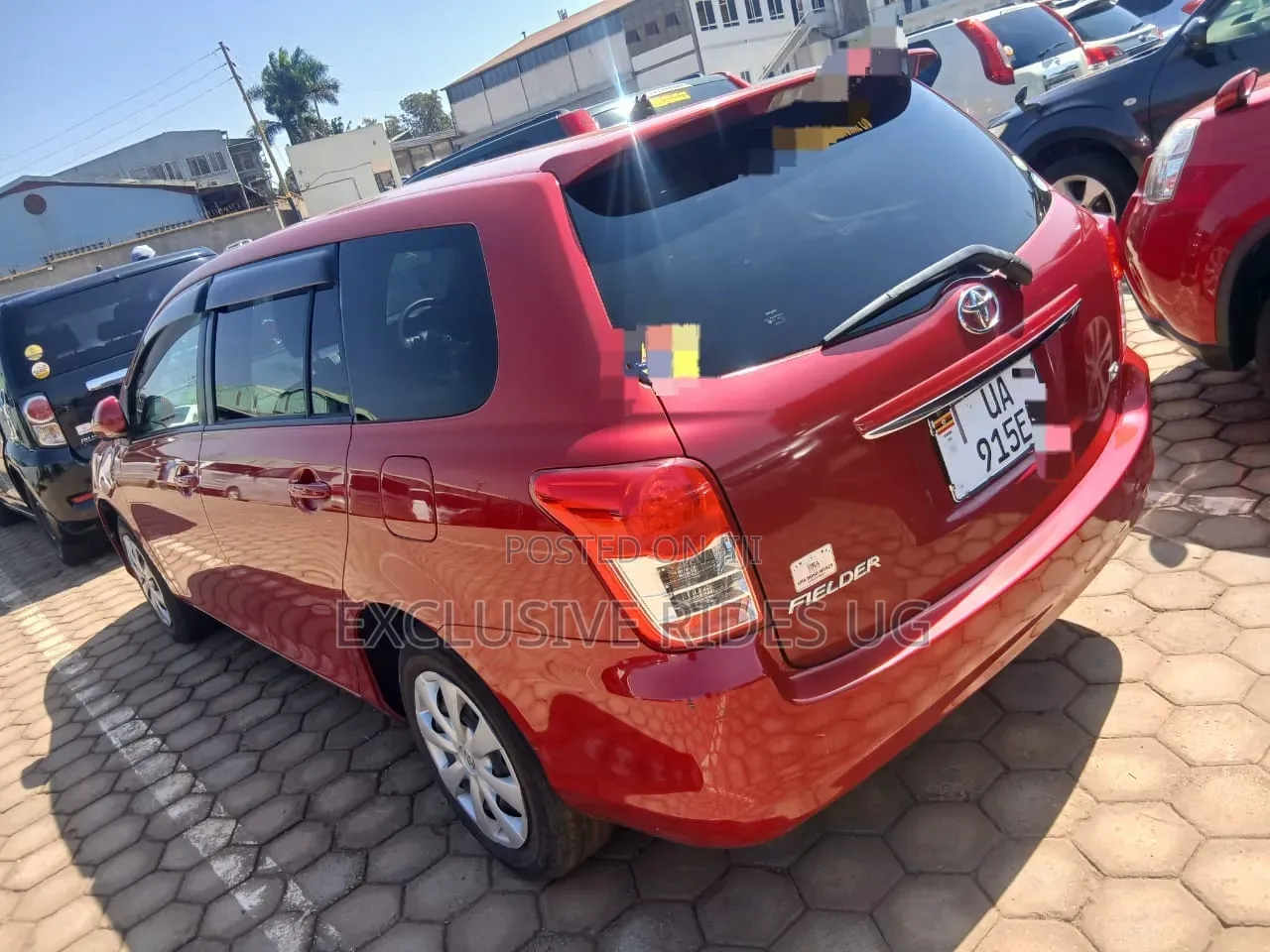 Toyota Corolla Fielder 2012 Red