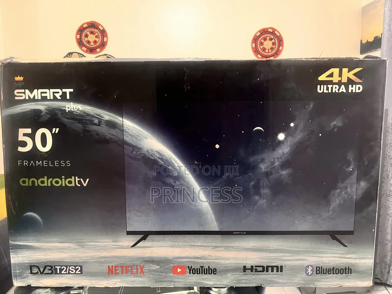 Smart TV 50 Inch Frameless