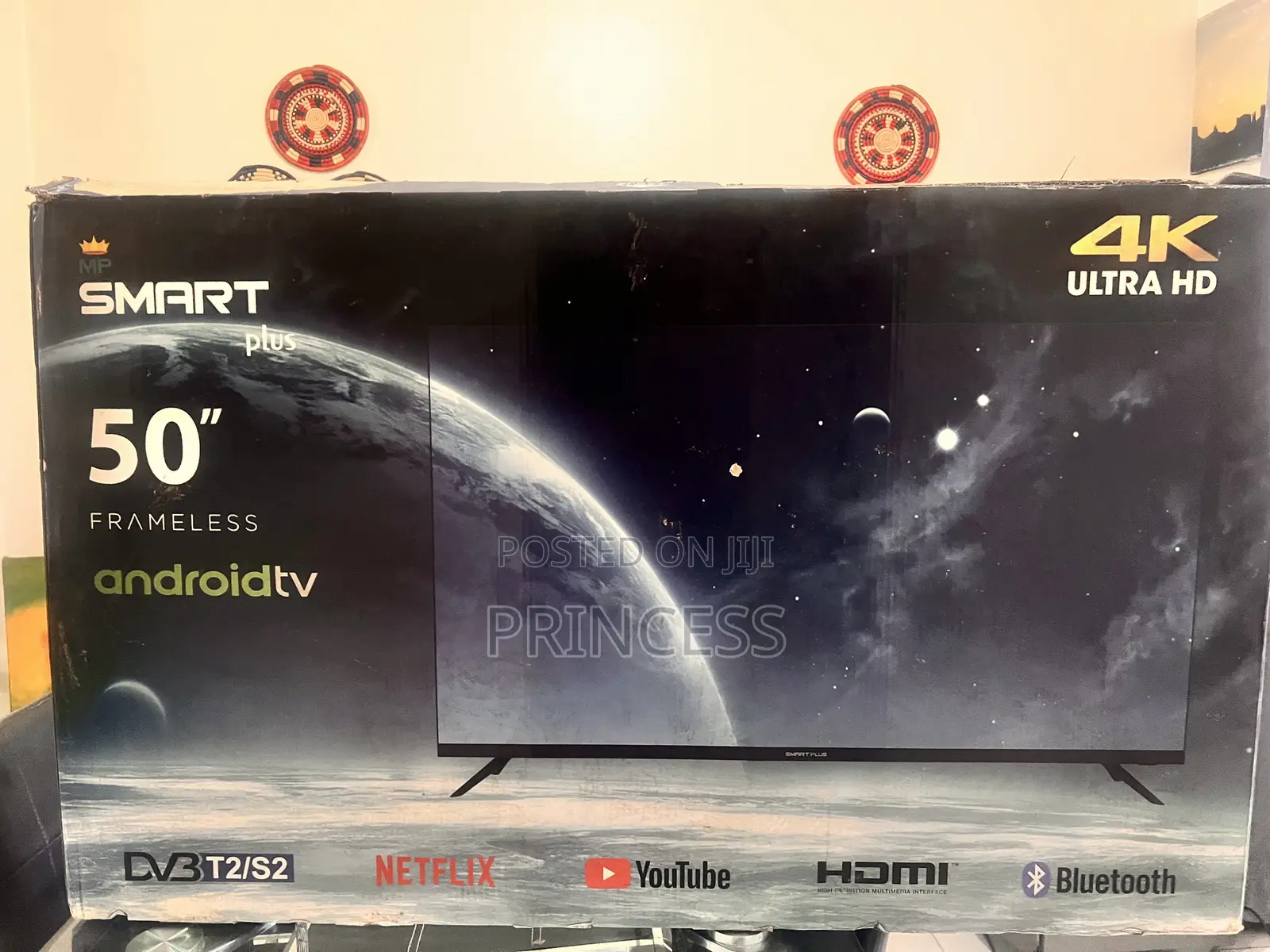 Smart TV 50 Inch Frameless