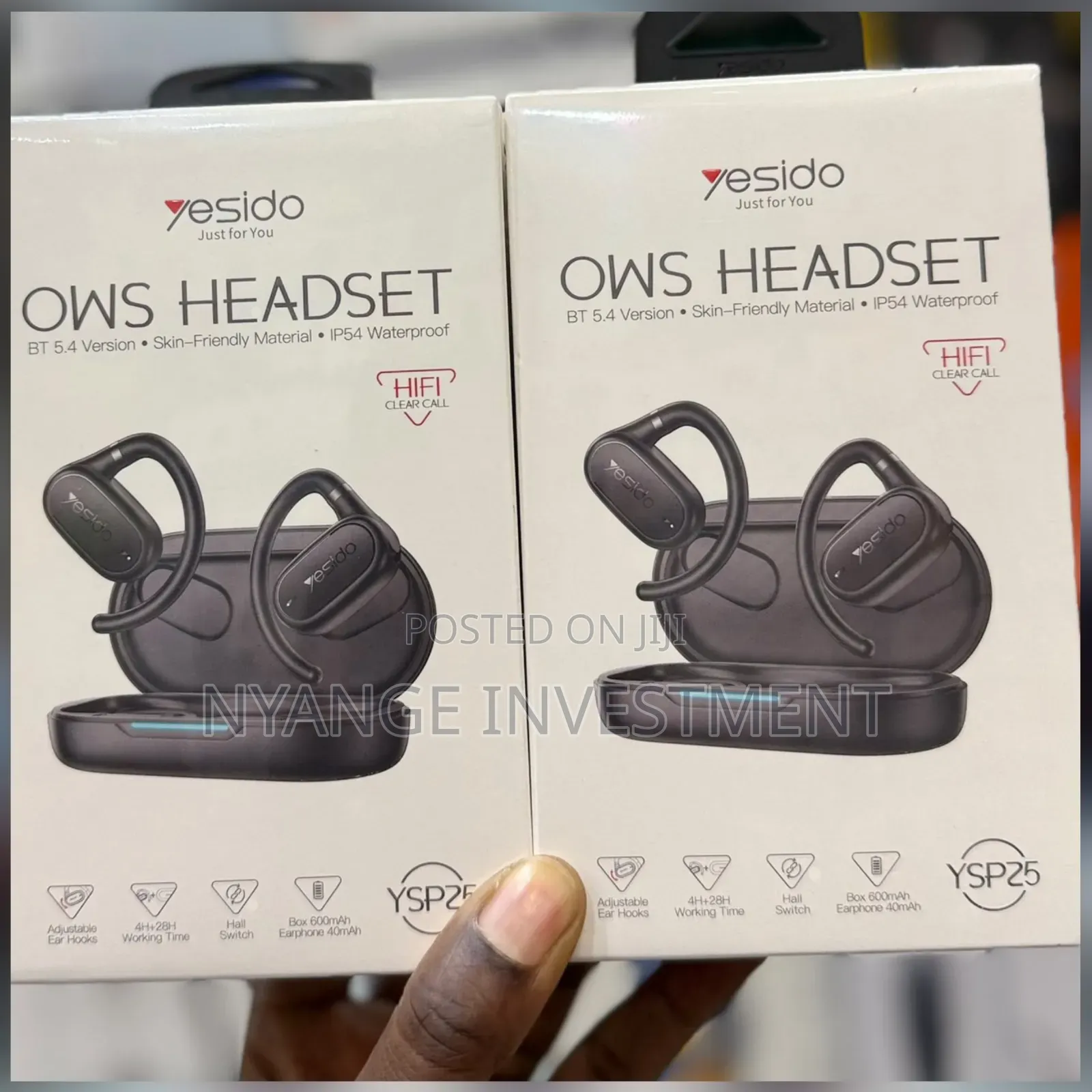Yesido YSP25 Open Wearable Stereo (OWS) Headset,