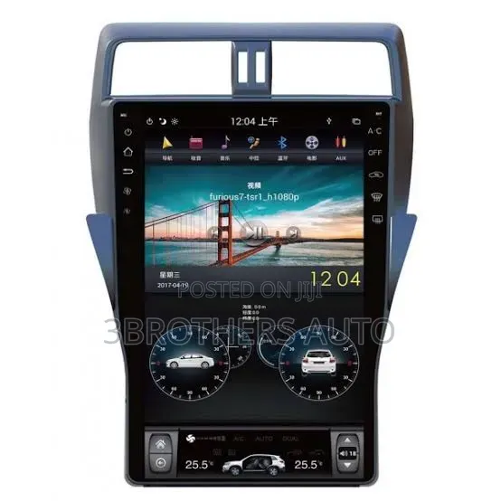 Landcruiser 150series TESLA Radio