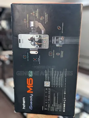 Hohem M6 Gimbal With Fill Light and Aİ Sensor for Phones and Cameras