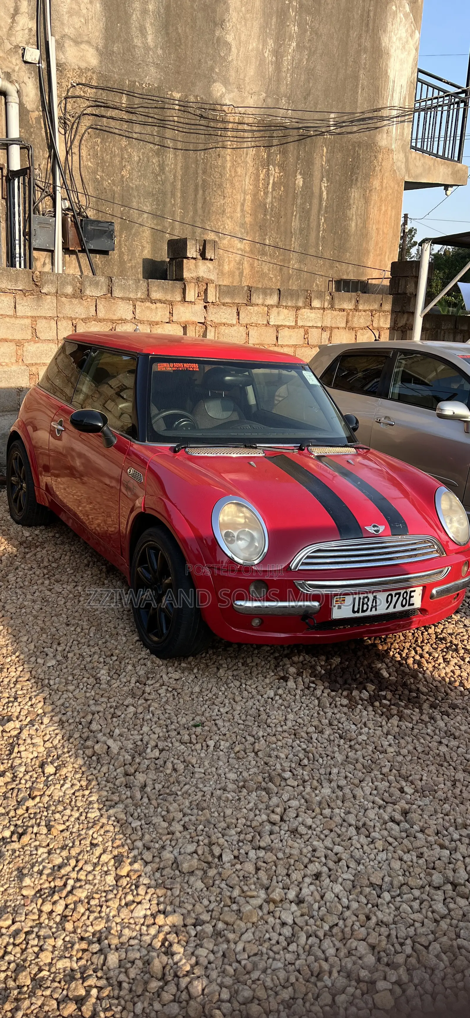 Mini Cooper Cabriolet 2004 Red