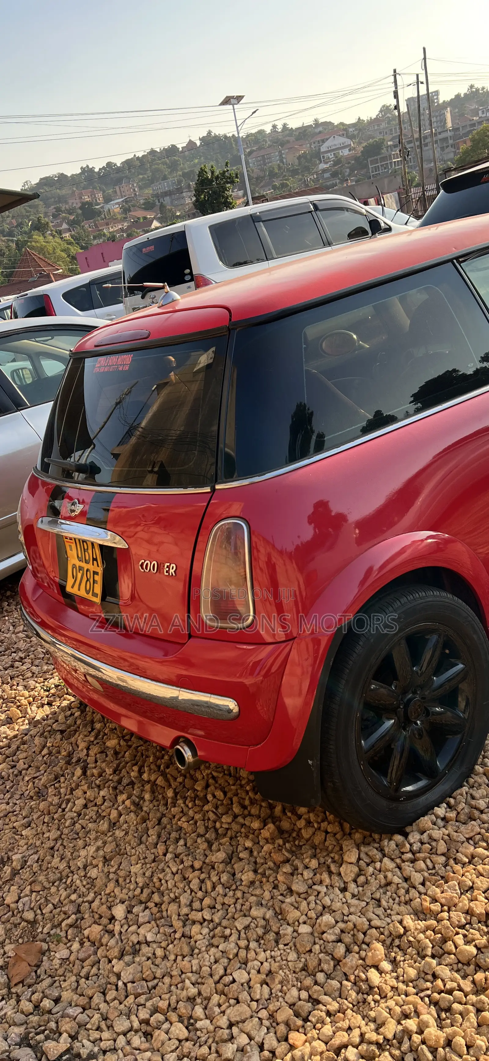 Mini Cooper Cabriolet 2004 Red