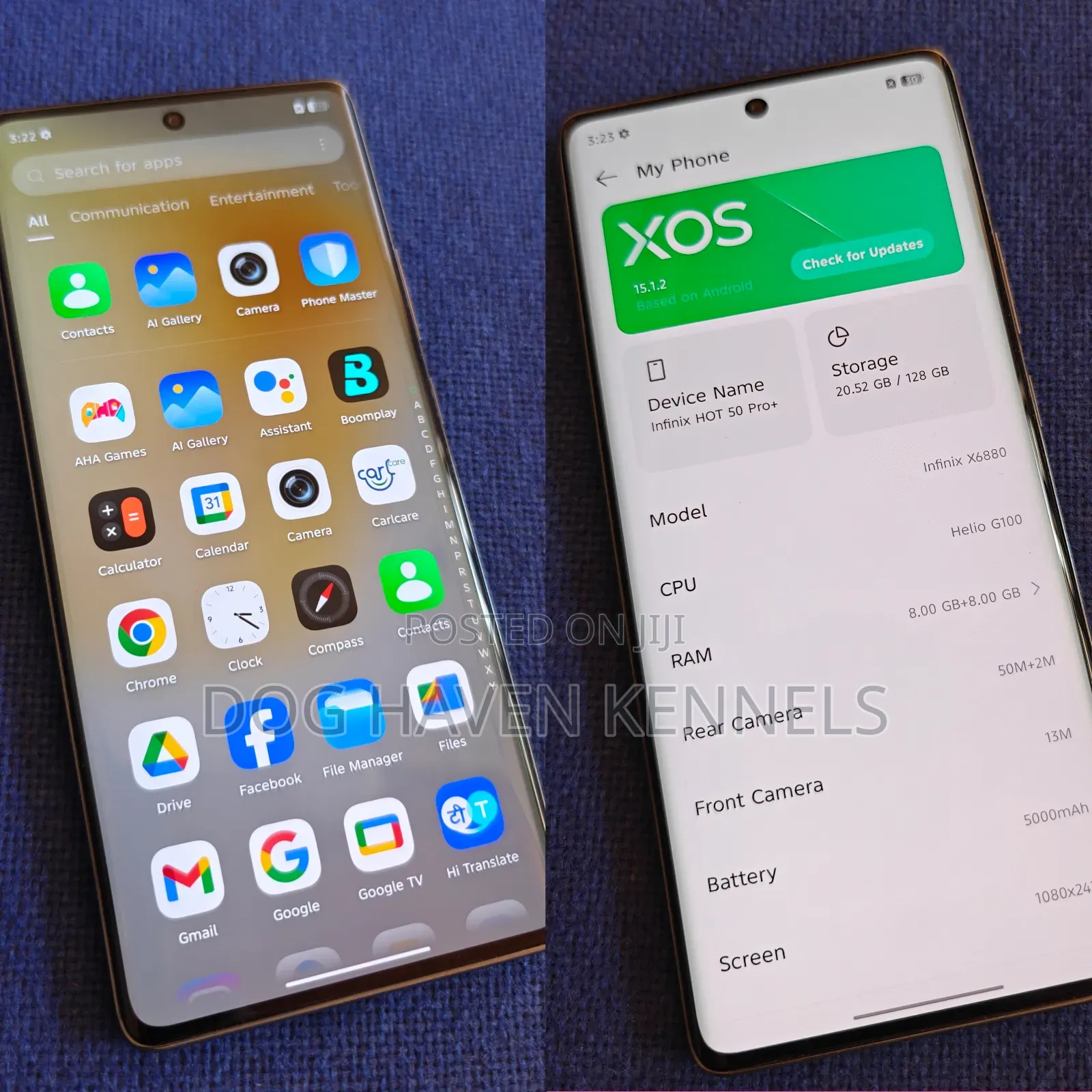 Infinix Hot 50 Pro 256 GB Gold