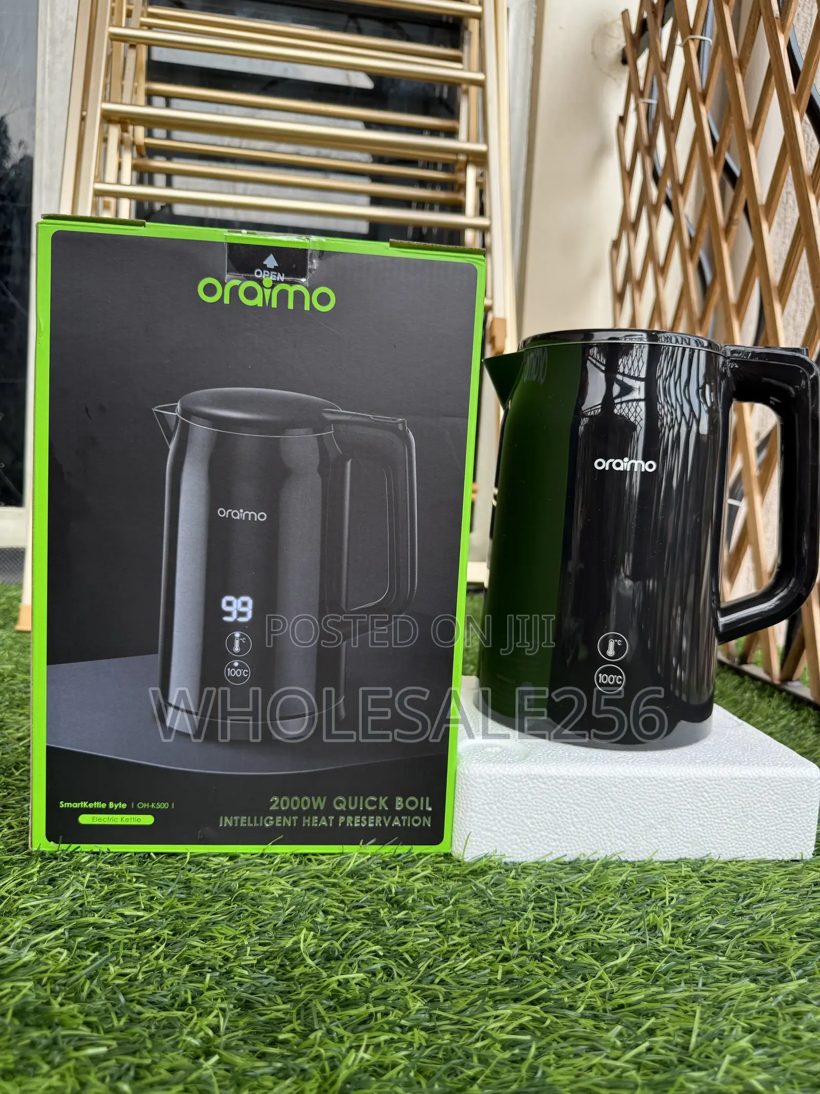 Oraimo Smart Kettle Byte OH- 2000W Quick Boil,AI Heat Preservation