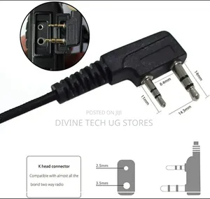 Walkie Talkie Headset UV-5R / Bf888S Baofeng Earphones