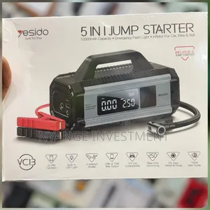 Yesido 5 in 1 Car Jump Starter 10000mah Capacity Vc13.