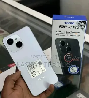 New Tecno Pop 10 Pro 128 GB White