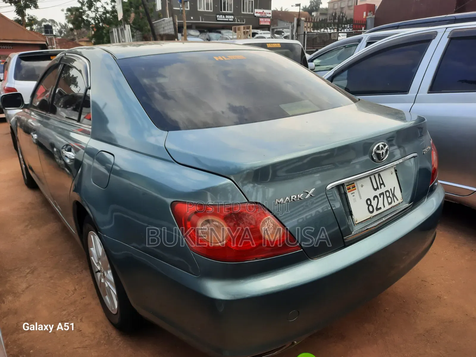 Toyota Mark X 2008 Gray