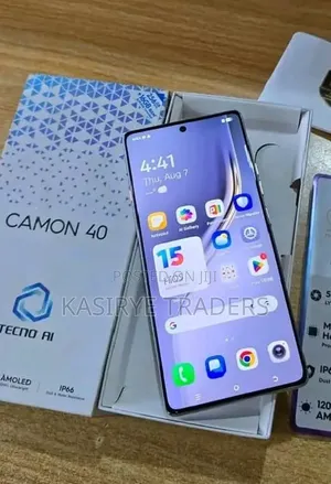 New Tecno Camon 40 Pro 5G 256 GB Gray