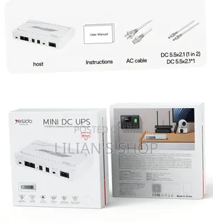 Yesido Mini DC UPS (Model YP74K / YP74E)