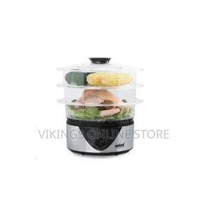 3 Tier Electric Food Cooking Steamer Pot With Display, Timer Function