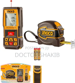 INGCO Laser Distance Detector Combo Kit