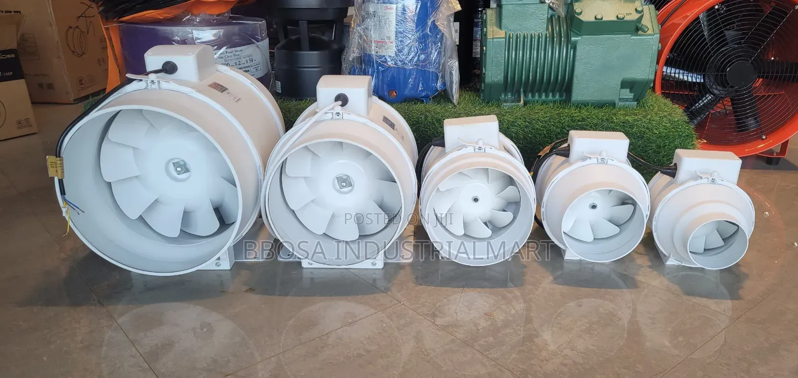 Inline PVC Ventilation Extractor Fans