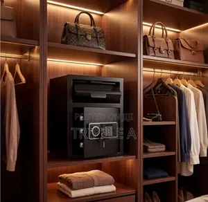 Electronic Depository Safe With Drop Slot