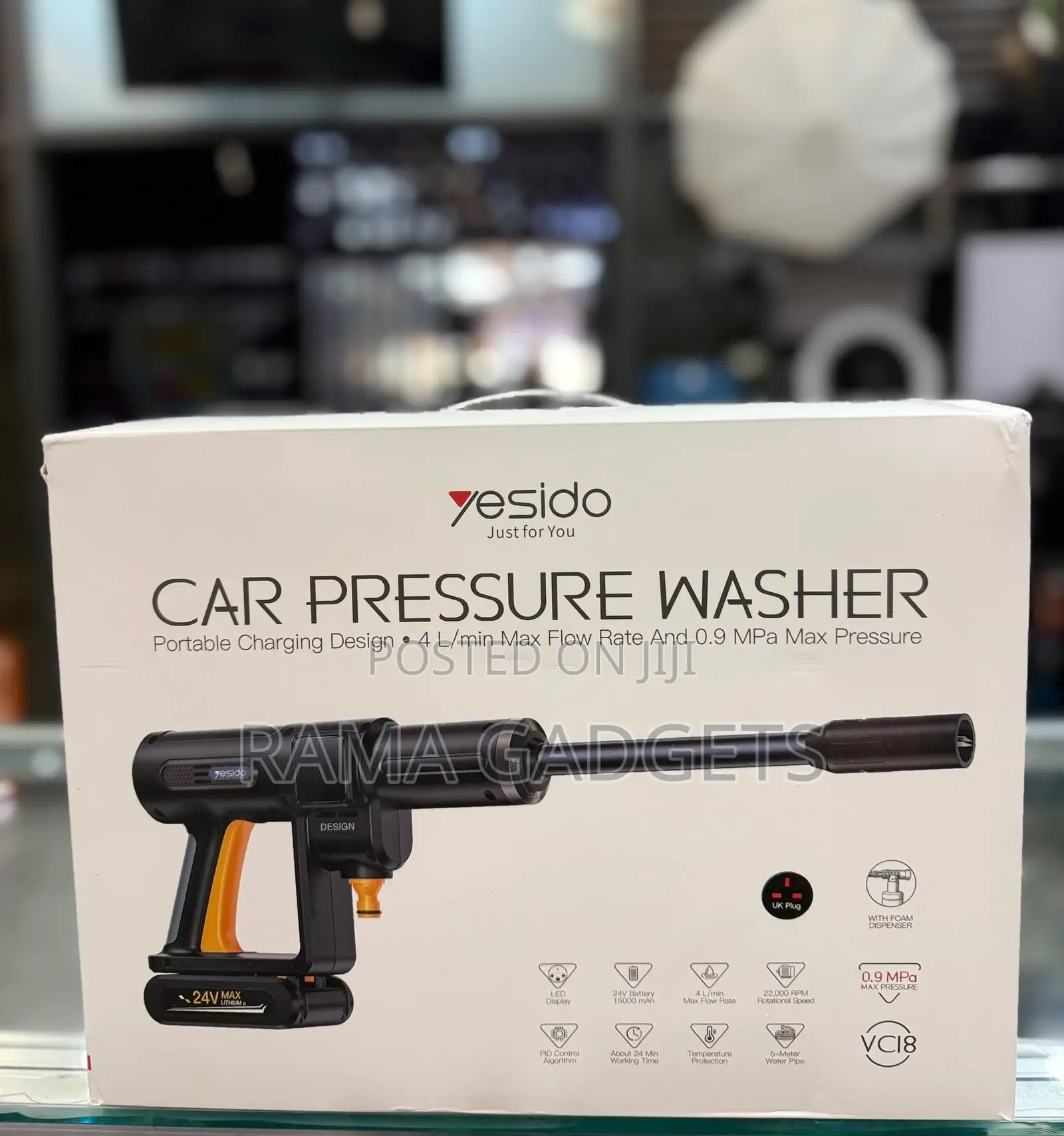 Yesido VC18 Portable Car Pressure Washer,