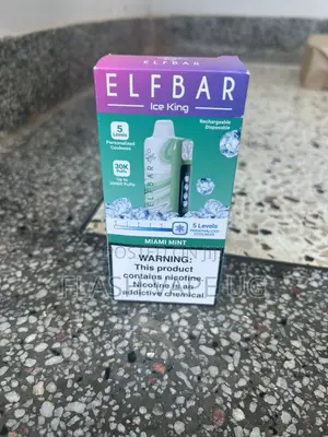 Elfbar Iceking 30kpuffs in Miami Mint Flavor