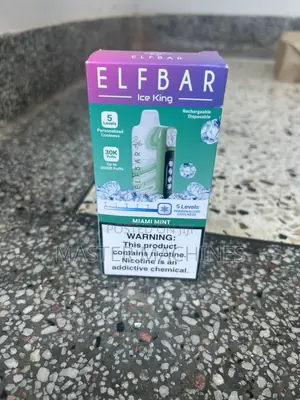 Elfbar Iceking 30kpuffs in Miami Mint Flavor