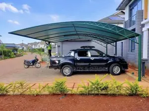 A Curved Cantilever Carport