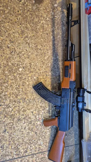 Kids Tactical AK-47 Style Toy Rifle Gun With Scope Attachment