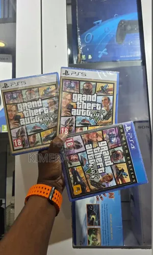 Grand Theft Auto v GTA 5 PS5 Original Game Disc PlayStation 5 and 4
