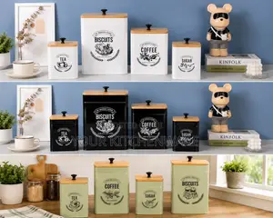 4pieces Kitchen Canisters