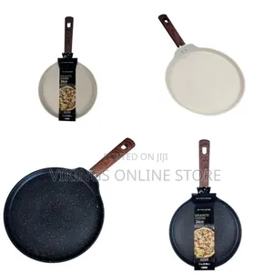 24CM Crepe Maker With Marble Non-Stick Coating Dosa Pan PFOA Free