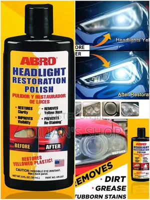 ABRO Headlight Restoration Polish