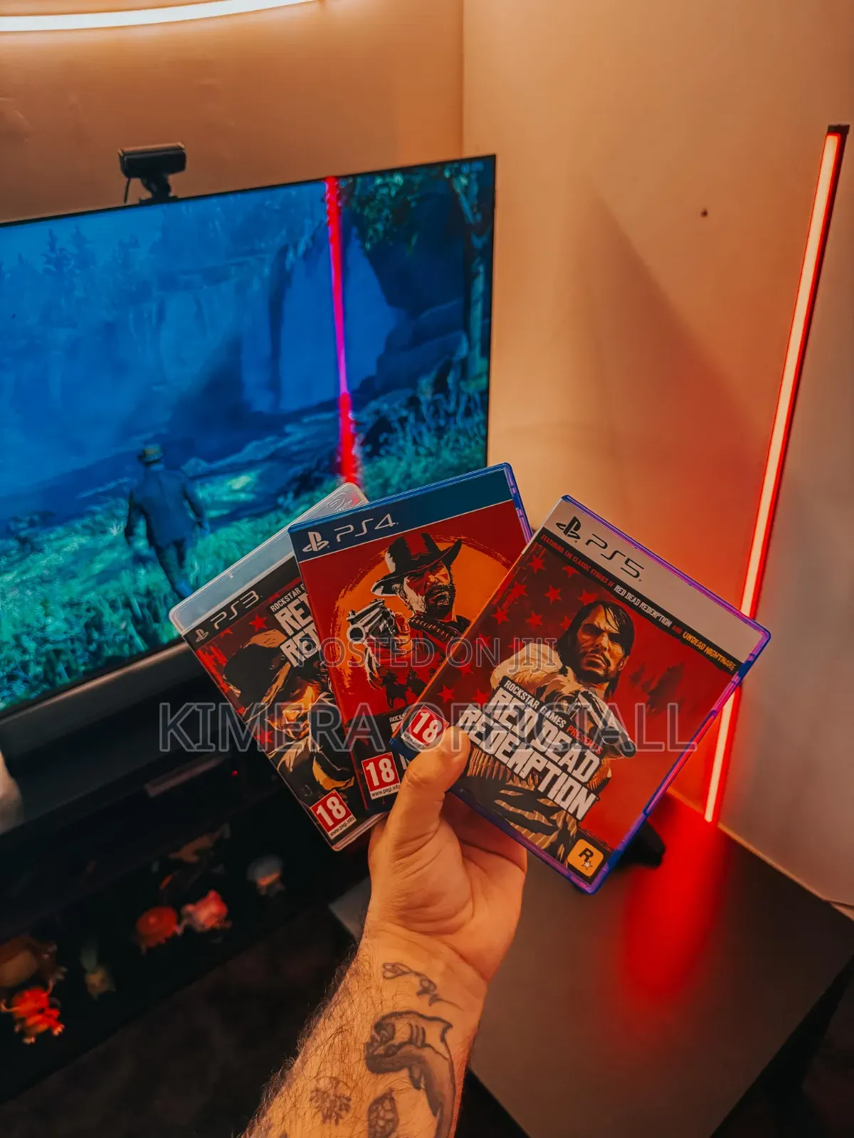 Red Dead Redemption PS5 Game Disc Original PlayStation 5 CD