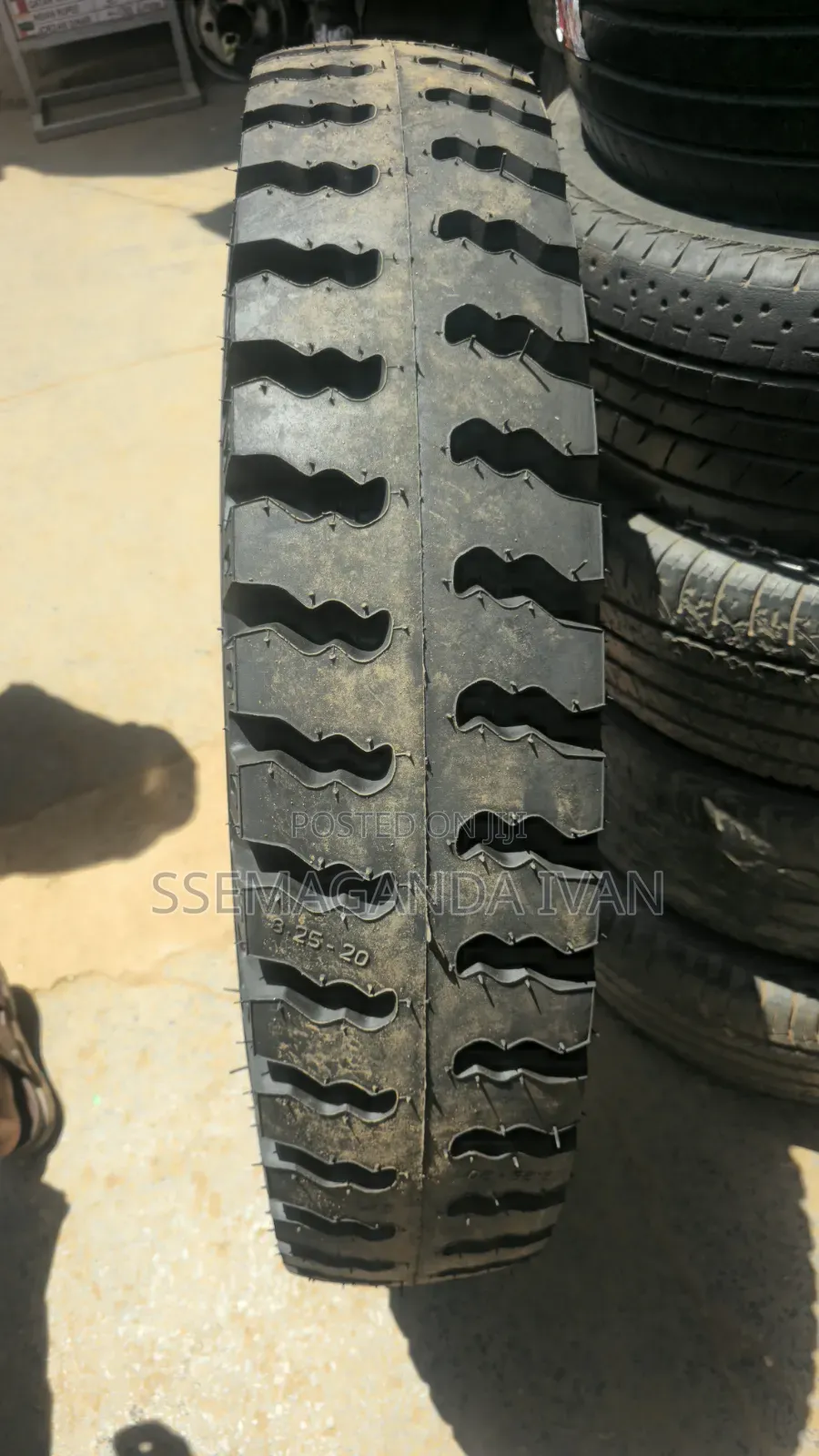 8.25-20 Nylon Mudgrip Tyres