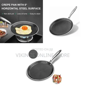 30cm Honeycomb Crepe Pan Nonstick Breakfast Pancake Pan, Multi-Ply