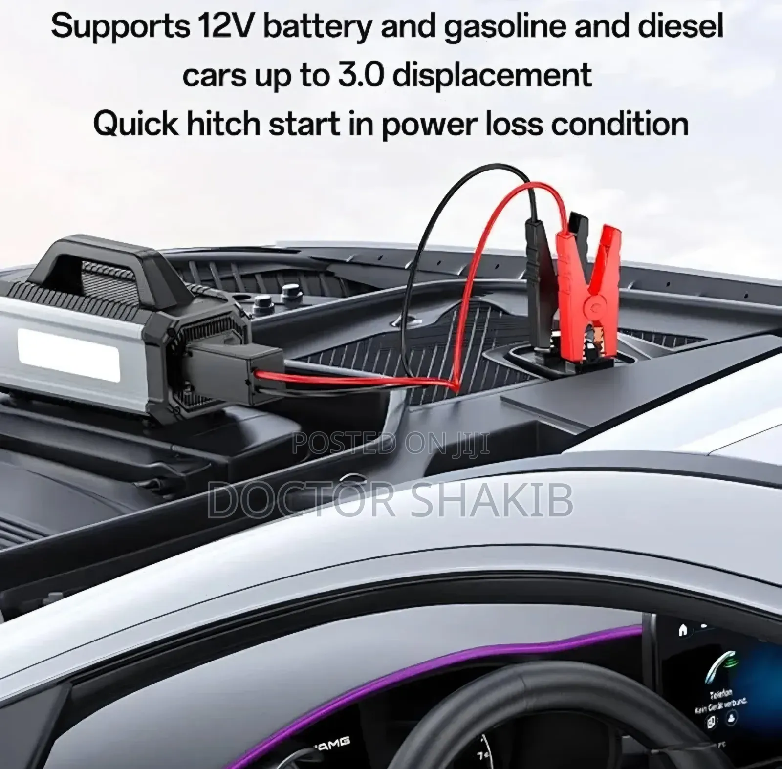 YESIDO VC13 5 in 1 Car Jump Starter 150PSI Tire Inflator Pump
