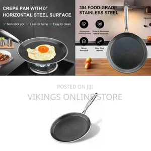 28cm Honeycomb Crepe Pan Nonstick Breakfast Steak Pancake Pan