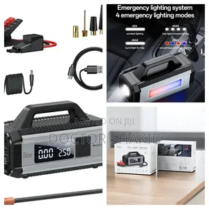 YESIDO VC13 5 in 1 Car Jump Starter 150PSI Tire Inflator Pump