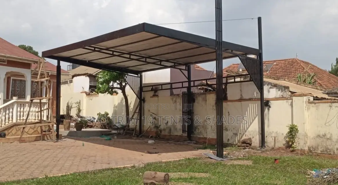 A Freestanding Steel Carport