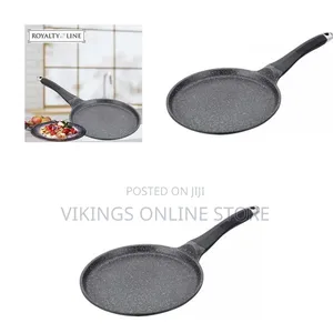 28cm Non Stick Marble Ceramic Coated Chapati Roti Omelets Crepe Frying
