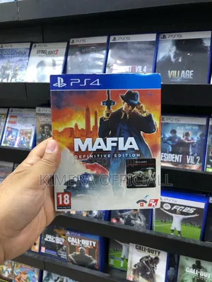 Mafia Definitive Edition PlayStation 4 Game Disc Original CD