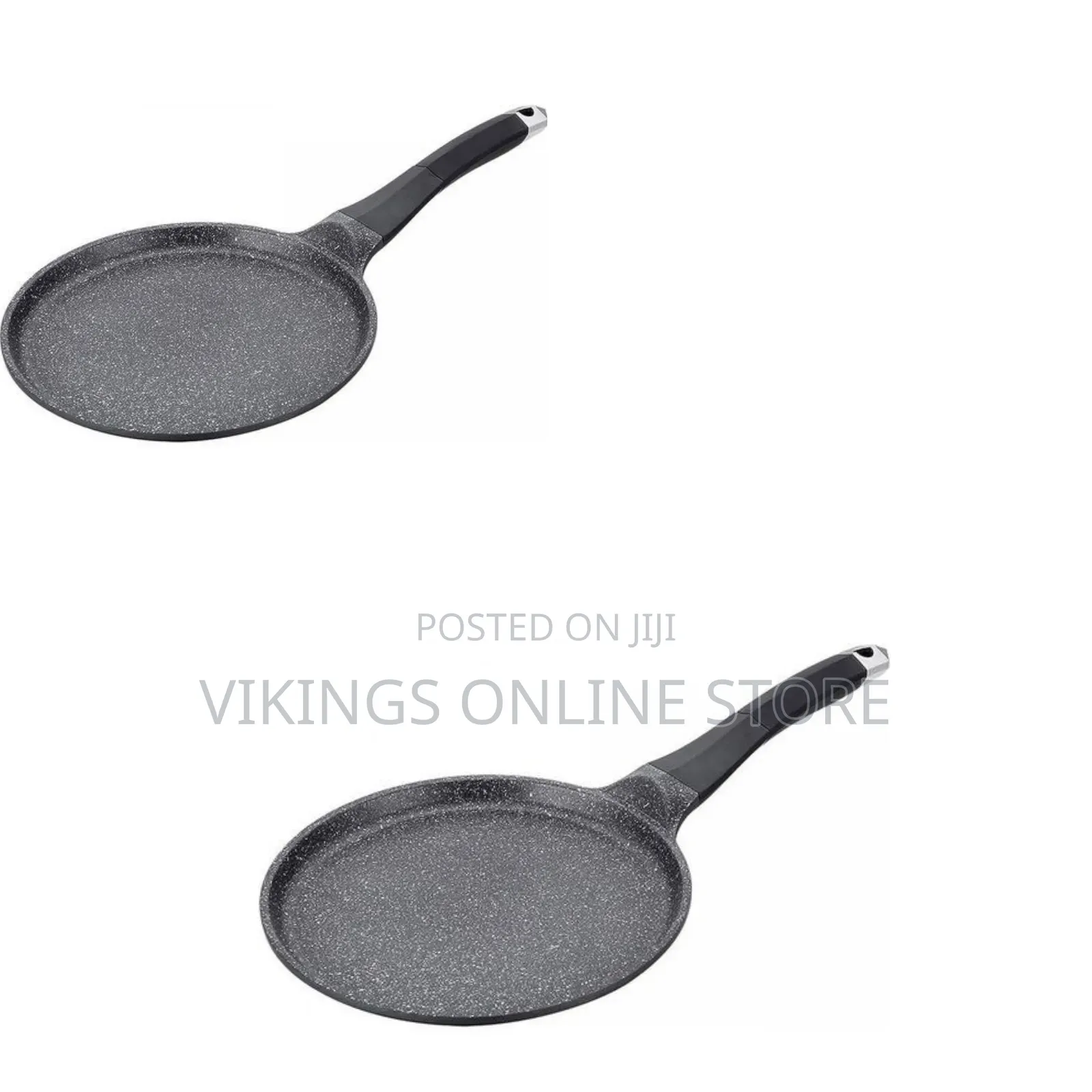 24cm Non Stick Marble Ceramic Coated Chapati Roti Omelets Crepe