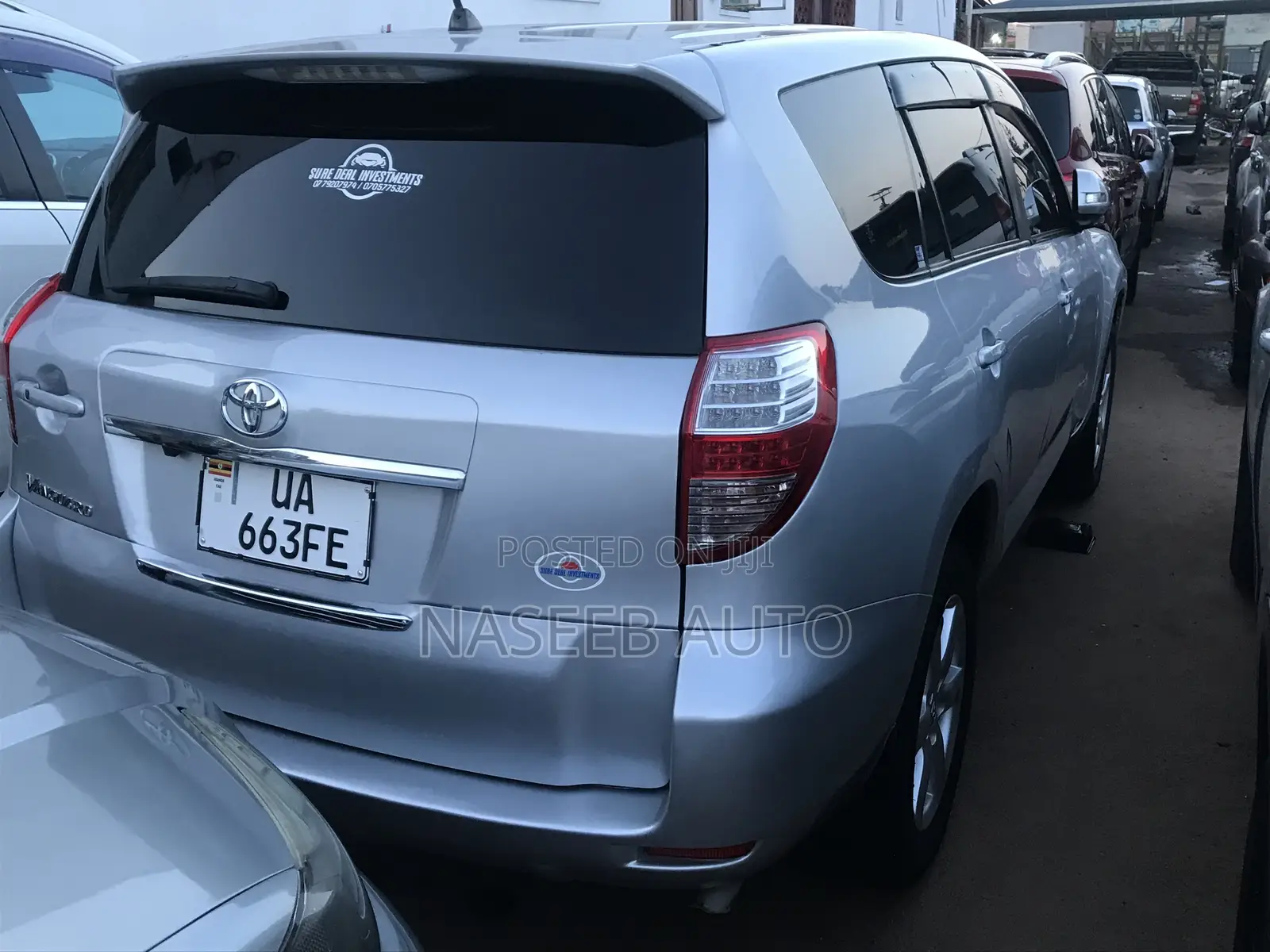 Toyota Vanguard 2009 Silver