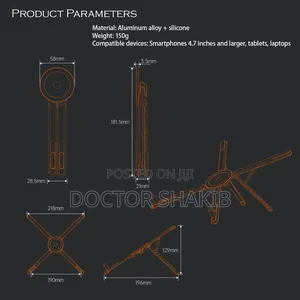 Multi-Device Magnetic Stand