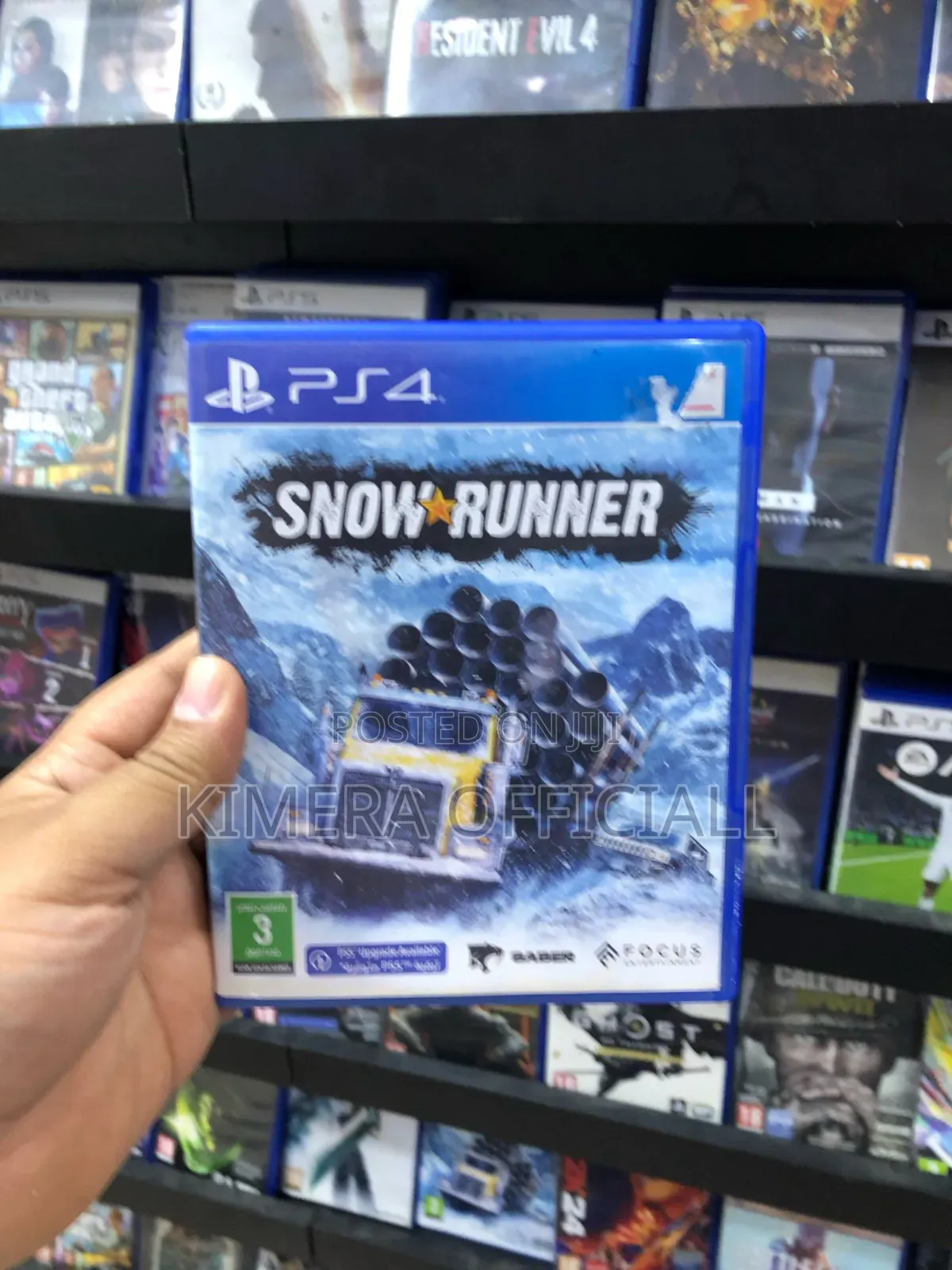 SnowRunner PS4 Original Game Disc PS4 Game CD